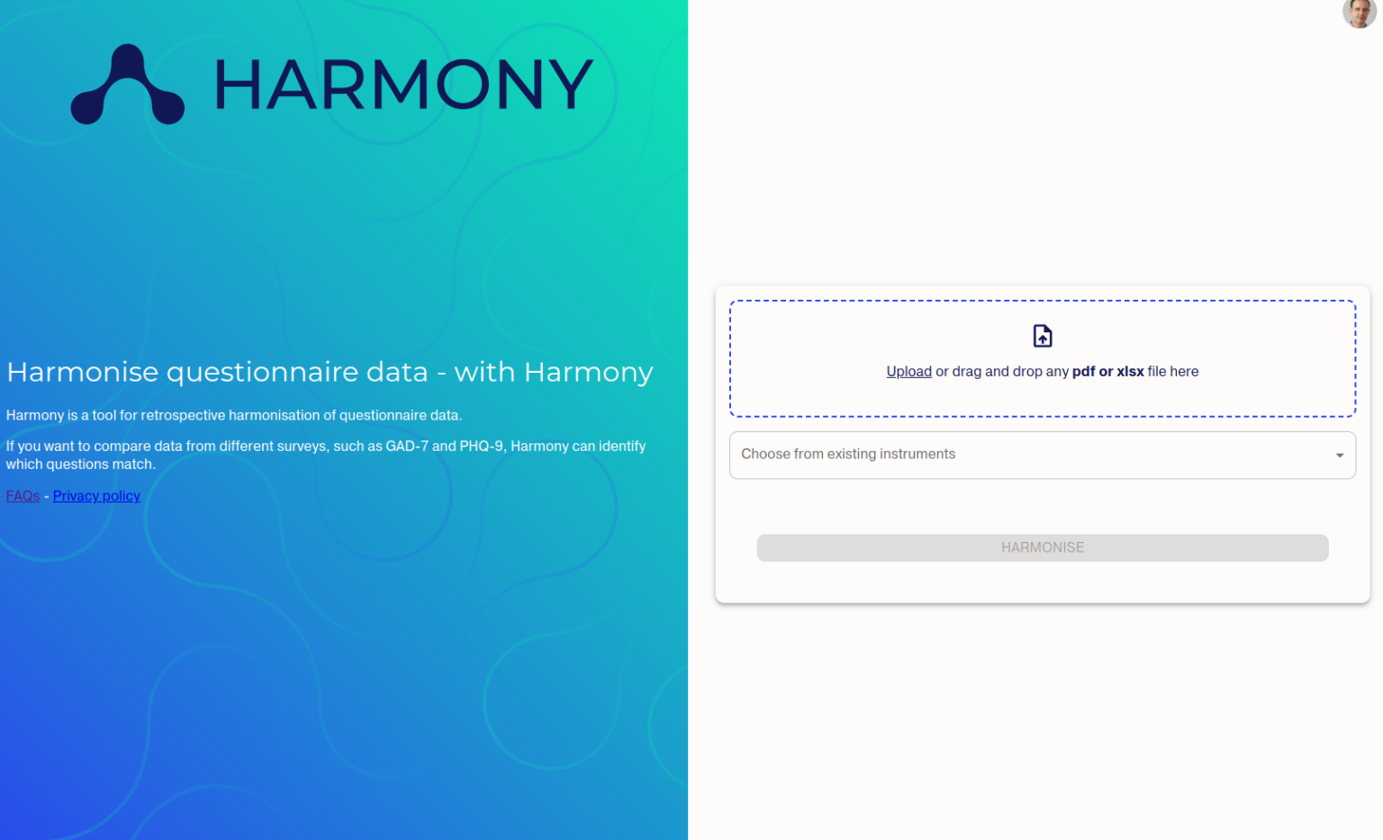 Executando o Harmony em seu navegador sem conexão com a Internet