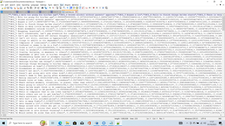 CSV screenshot